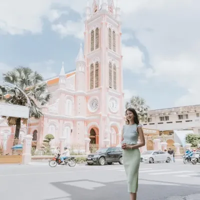 베트남 호치민 탄딘 성당 후기💗 진짜 핑크색 성당이 실제로 있었어요